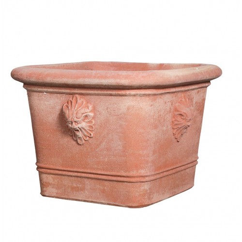 Vaso in terracotta  Cesta Leo - Laboratorio San Rocco